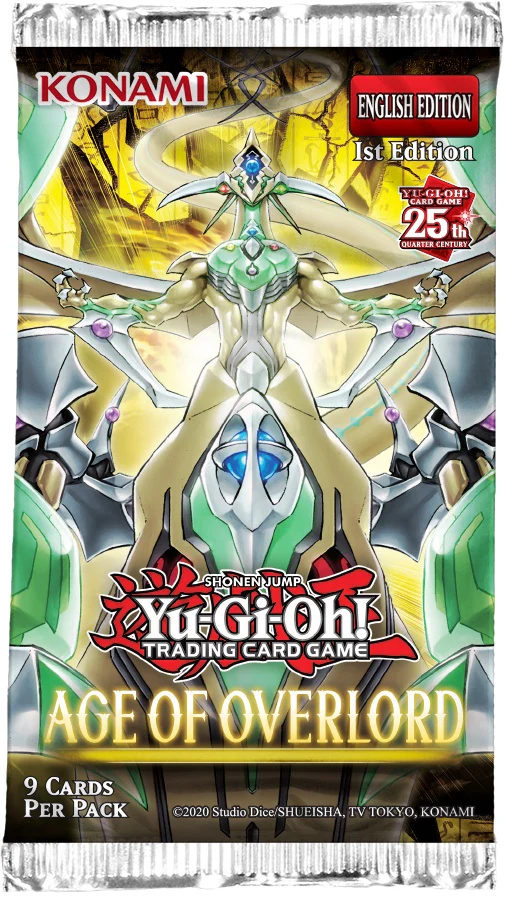 Yu-Gi-Oh! Age of Overlord 1st Edition Booster Pack