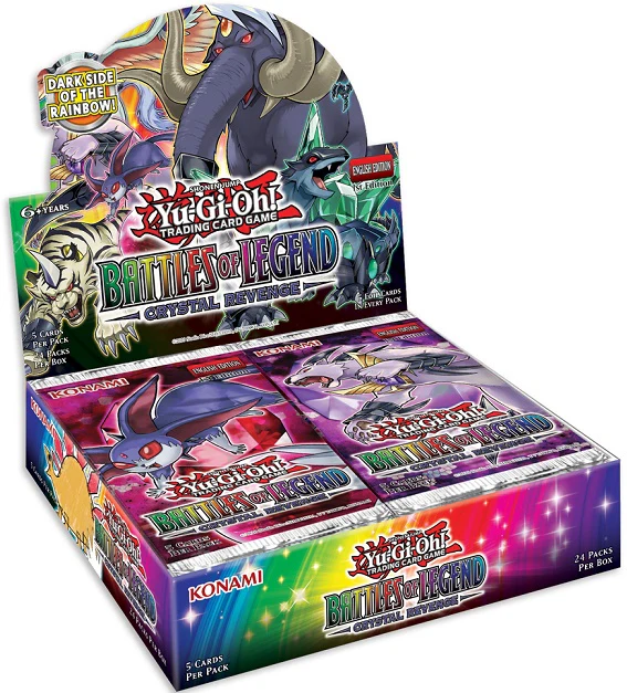 Yu-Gi-Oh! Battles of Legend: Crystal Revenge 1st Edition Booster Box