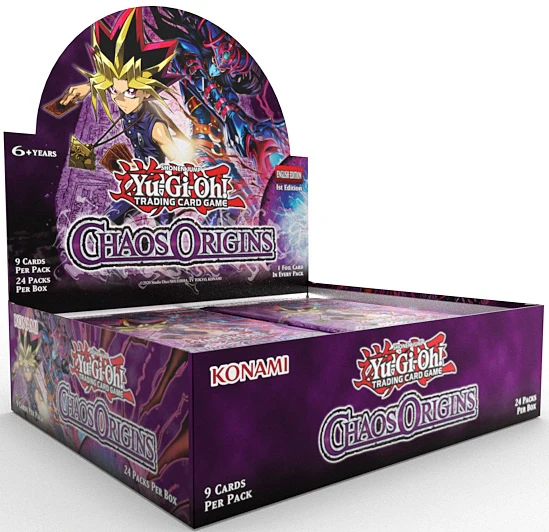 Yu-Gi-Oh! Chaos Origins 1st Edition Booster Box (Pre-order ETA July 3, 2026)