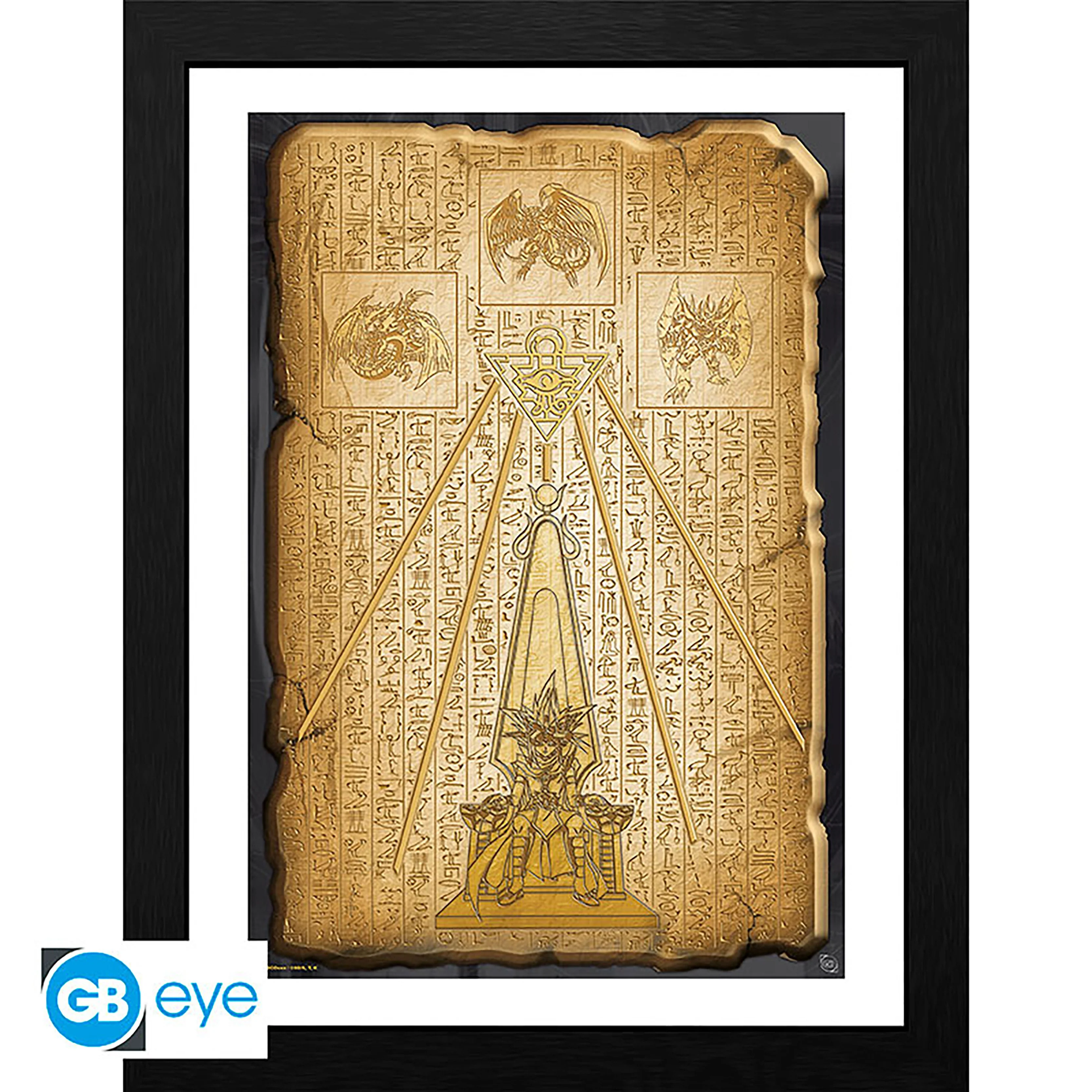 Yu-Gi-Oh! Framed print 12" x 16" - Egyptian Tablet (Local Pick-Up Only)