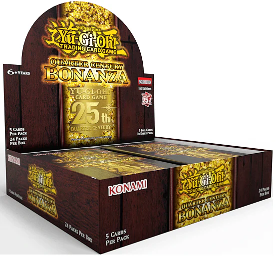 Yu-Gi-Oh! Quarter Century Bonanza 1st Edition Booster Box